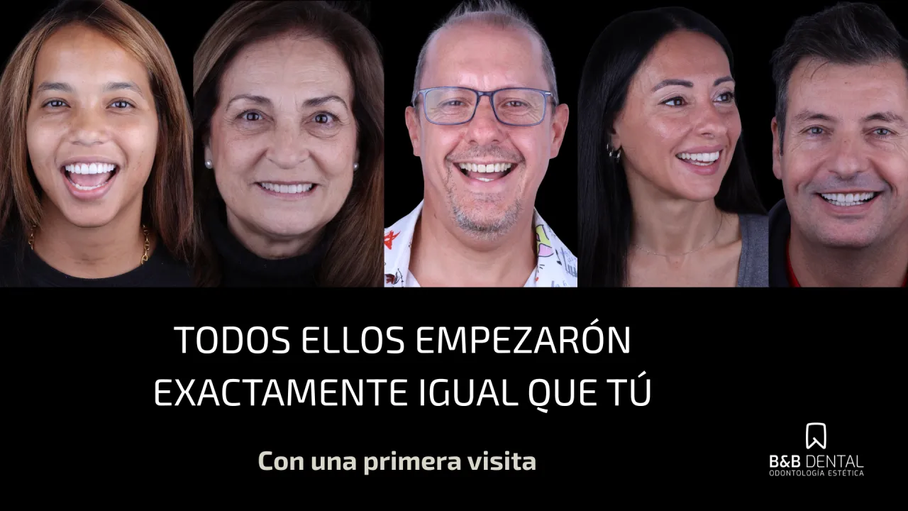 Pacientes de ByB Dental que empezaron con su primera visita